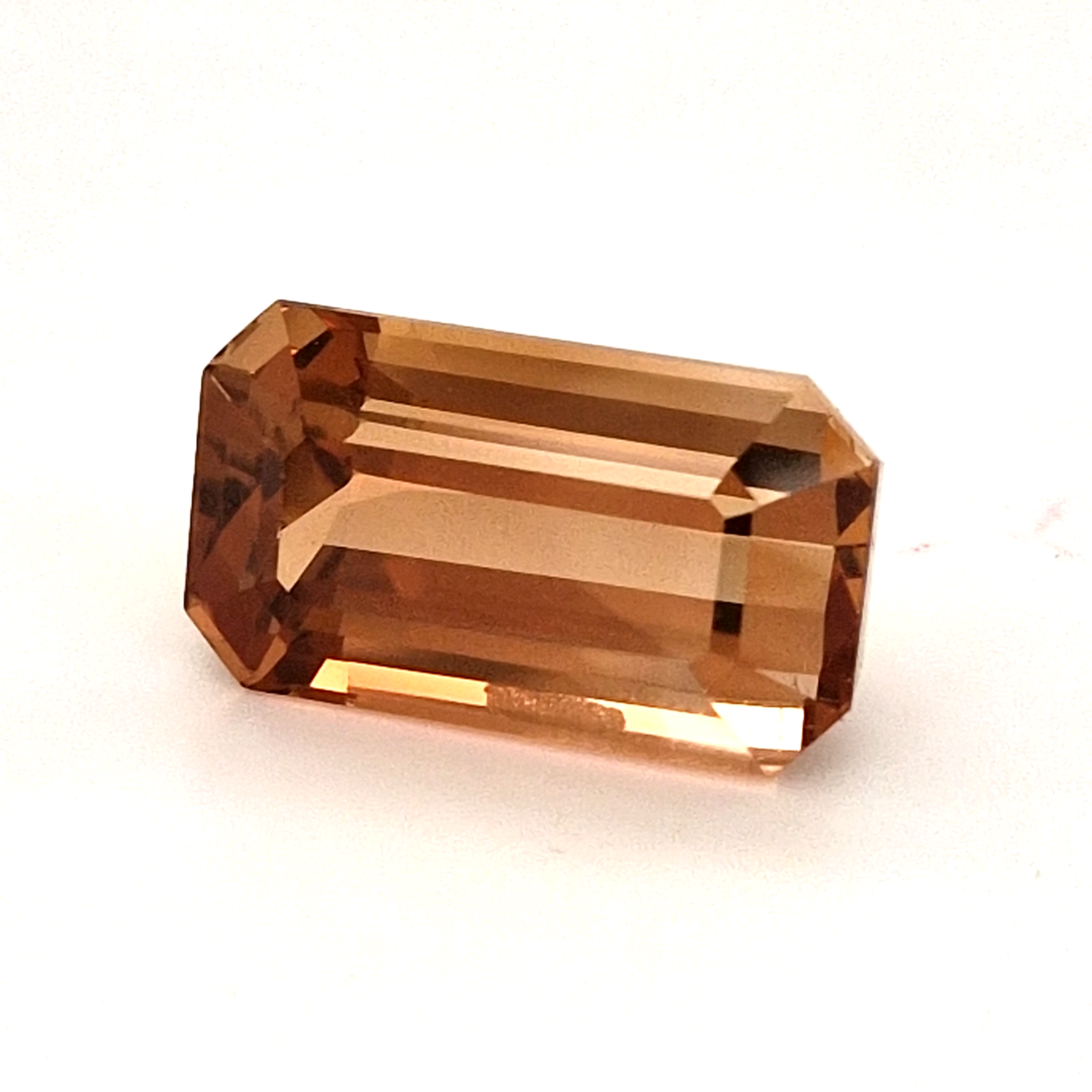 Natural Imperial Topaz Faceted | Rectangle | Size: 20x11mm - The LabradoriteKing