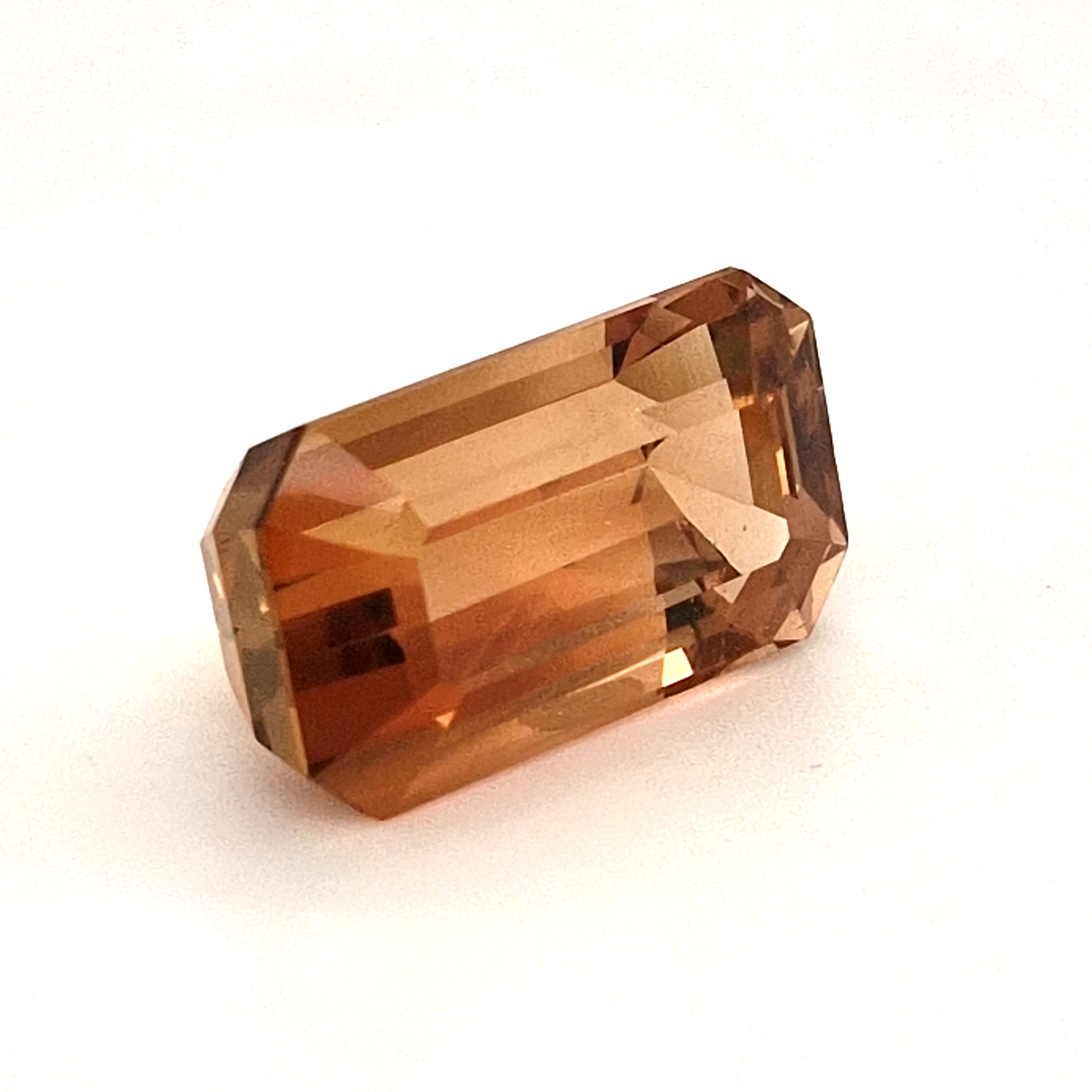 Natural Imperial Topaz Faceted | Rectangle | Size: 20x11mm - The LabradoriteKing