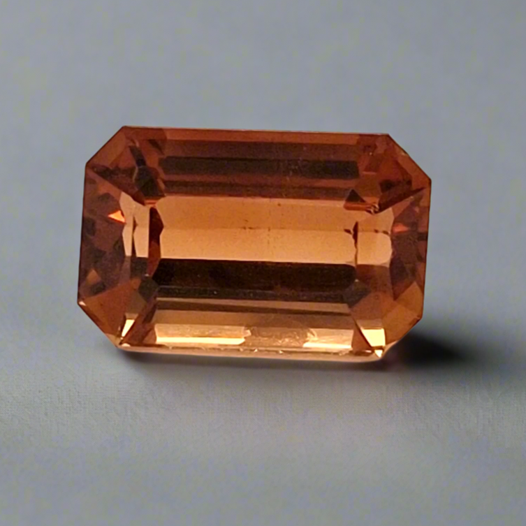 Natural Imperial Topaz Faceted | Rectangle | Size: 16x10mm - The LabradoriteKing