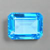 Natural Big Size Sky Blue Topaz Faceted | Rectangle | Size:25x19mm