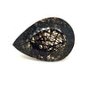 Natural Black Rutile Faceted | Pear | 24x17mm