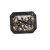 Natural Black Rutile Faceted | Rectangle | 20x16mm