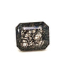 Natural Black Rutile Faceted | Square | 18x15mm