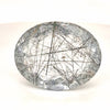 Natural Black Rutile Faceted | Oval | 31x24mm