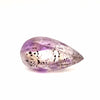 Natural Super Seven Quartz Faceted | Pear| Size: 22x12mm