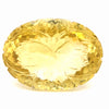 Natural Lemon Quartz Carved | Oval | 31x23mm