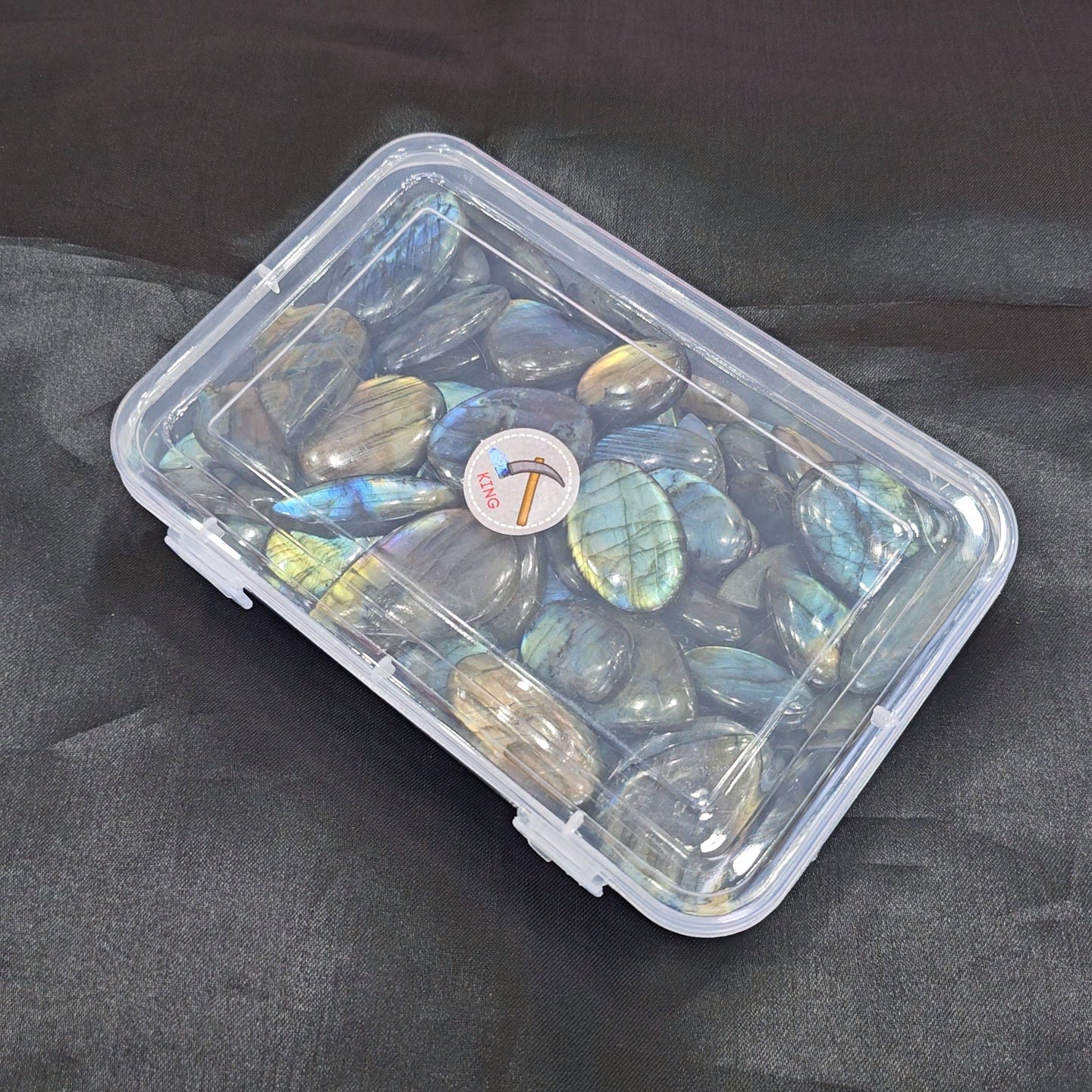 Wholesale🔥 Labradorite Cabochons V2.0 | Flashy High quality slabs 1-4"Inches | 80-100 pcs - The LabradoriteKing