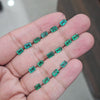 2 Pcs Natural Zambian Emerald | 6x4mm - The LabradoriteKing