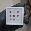9 Pcs Natural Multi Spinel Faceted  |Shape: Oval And Round| 4-5mm - The LabradoriteKing