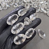 1000 Carats Natural Clear Quartz Faceted | 15–30mm |  25–30 Pcs | Wholesale Loose Crystals |