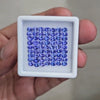 63Pcs Natural Tanzanite Faceted  | Oval | Size: 4x3mm