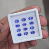 12Pcs Natural Tanzanite Faceted  | Oval | Size: 6x4mm