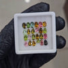 24Pcs of Natural Tourmaline Faceted  | Oval & Pear | Size: 6x4mm