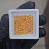 80Pcs of Natural Yellow Sapphire Faceted  | Oval | Size: 3-4mm