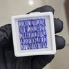 45 Pcs of Natural Tanzanite Faceted | Rectangle | Size: 6x3mm - The LabradoriteKing