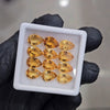 12 Pcs Of Natural Citrine Faceted | Shape: Pear | Size: 9x7mm
