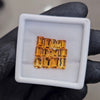 15 Pcs Natural Citrine Faceted | Shape: Rectangle | Size: 8-5mm