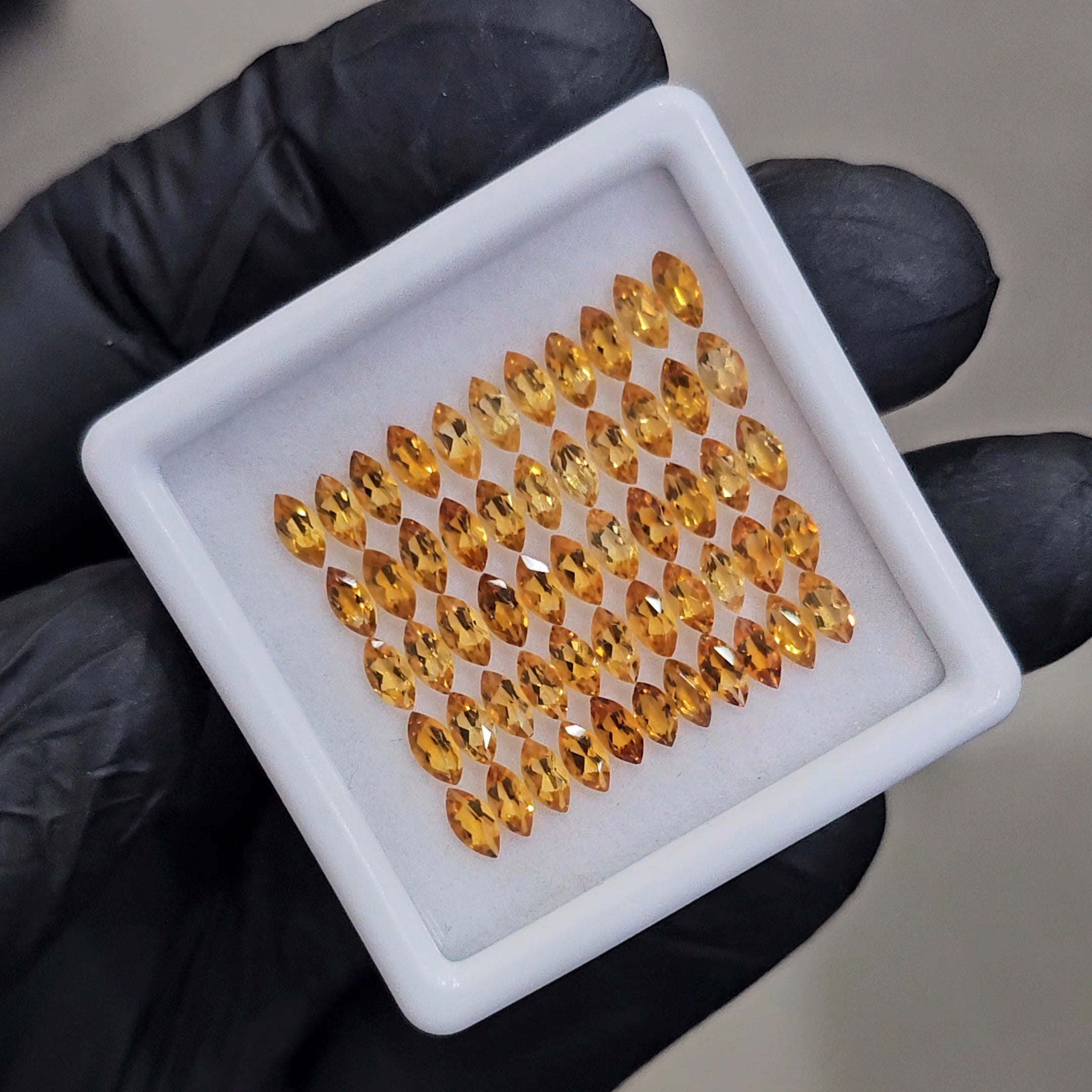 55 Pcs Of Natural Citrine Faceted | Shape: Marquise | Size: 5x2mm