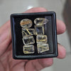 8 Pcs Natural Golden Rutile Quartz Faceted | Shape: Mix | Size: 8-14mm