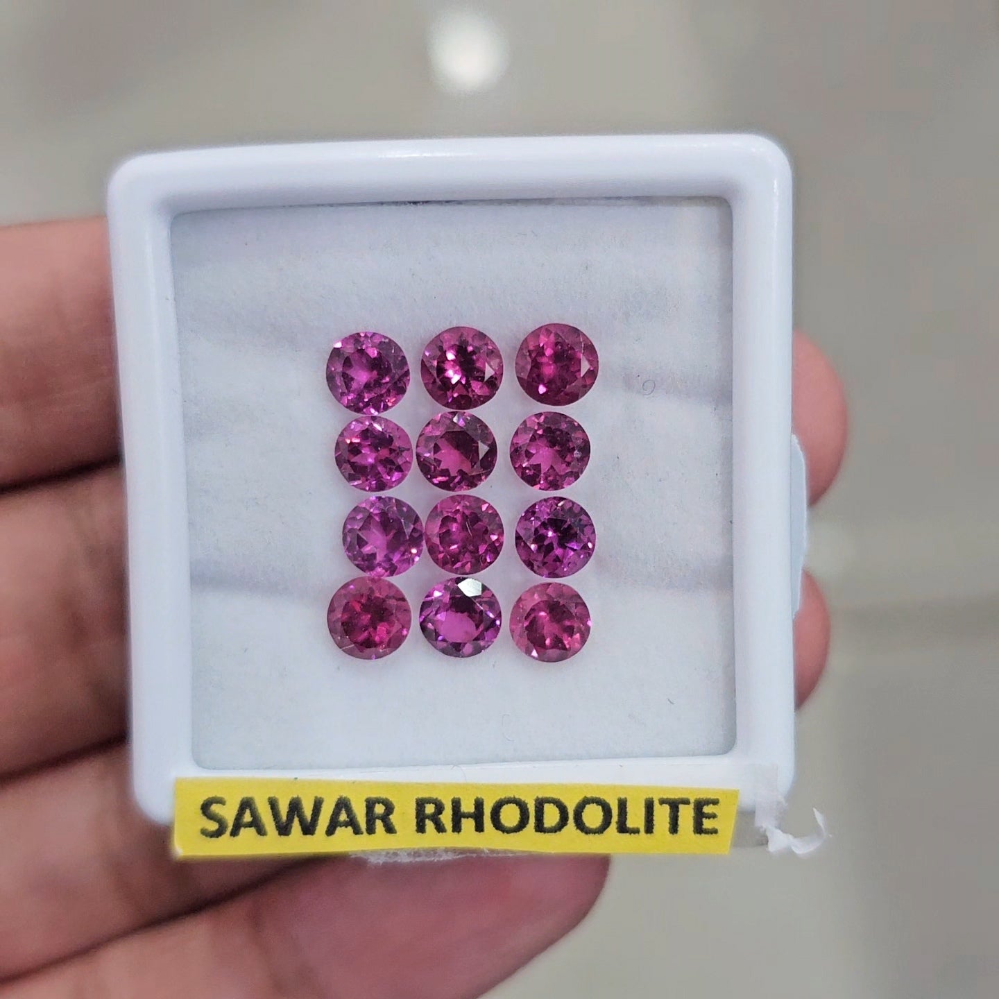 12 Pcs Natural Sawar Garnet Faceted | Shape: Round | Size: 5mm
