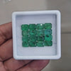 16pcs Of Natural Emerald Faceted | 8x6mm| Rectangle - The LabradoriteKing