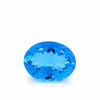 1 Pcs Swiss Blue topaz 21 Cts Oval Shape  | Finest quality - The LabradoriteKing