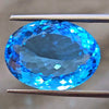 1 Pcs Of Natural Blue Topaz Faceted |Oval|  Size:20x15mm - The LabradoriteKing
