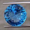 1 Pcs Of Natural Blue Topaz Faceted |Round|  Size:16mm - The LabradoriteKing