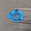 1 Pcs Of Natural Blue Topaz Faceted |Pear|  Size:16x12mm - The LabradoriteKing