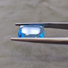 1 Pcs Of Natural Blue Topaz Faceted |Rectangle|  Size:16x13mm - The LabradoriteKing