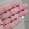 10 Pcs Of Natural Ruby Faceted | | Size:7x5mm - The LabradoriteKing