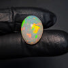 1 Pcs Of Natural Ethiopian White Opal Oval Shape  |WT: 10.2 Cts|Size:18x14mm - The LabradoriteKing