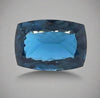 Natural London Blue Topaz Faceted | Rectangle | Size: 20x15mm - The LabradoriteKing