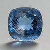 Natural London Blue Topaz Faceted | Square | Size: 19mm