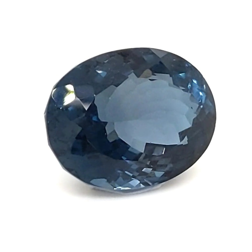 Natural London Blue Topaz Faceted | Oval | Size: 18x14mm - The LabradoriteKing