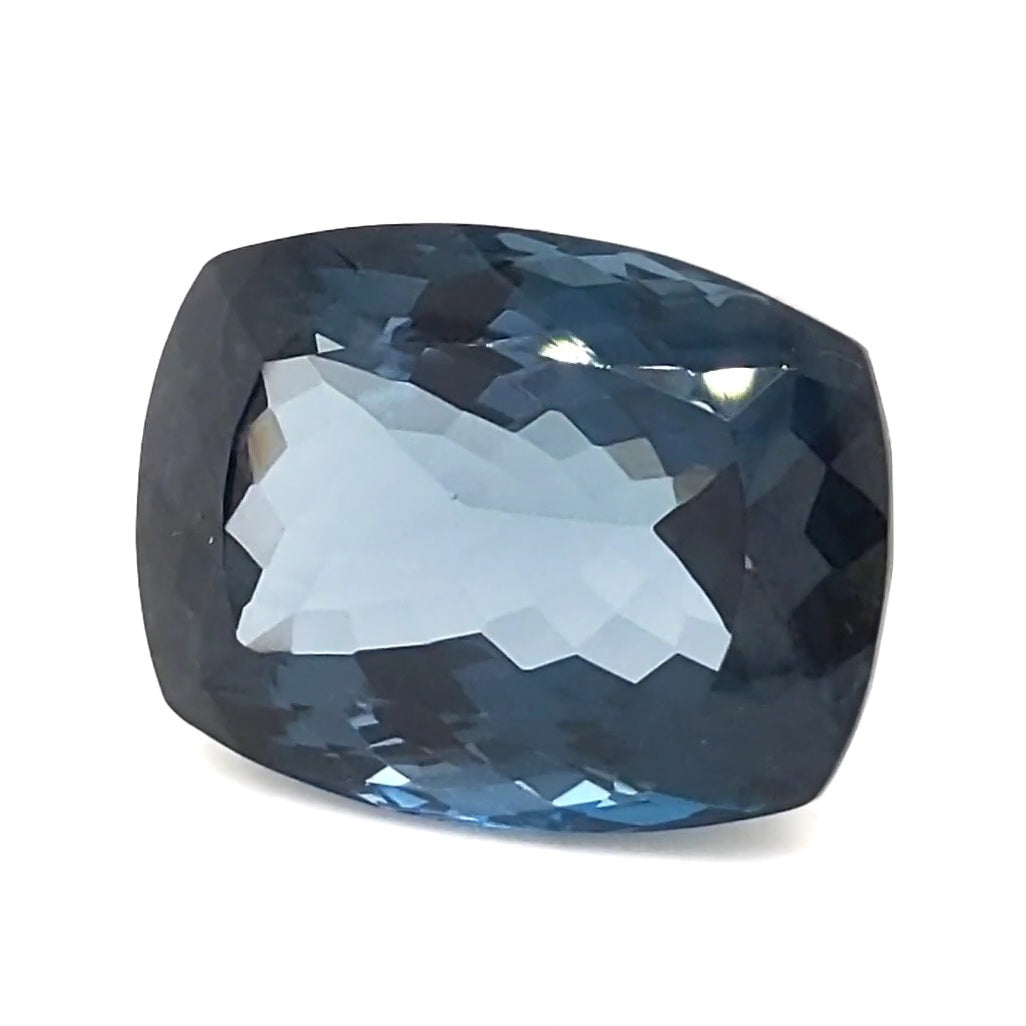 Natural London Blue Topaz Faceted | Rectangle | Size: 22x15mm