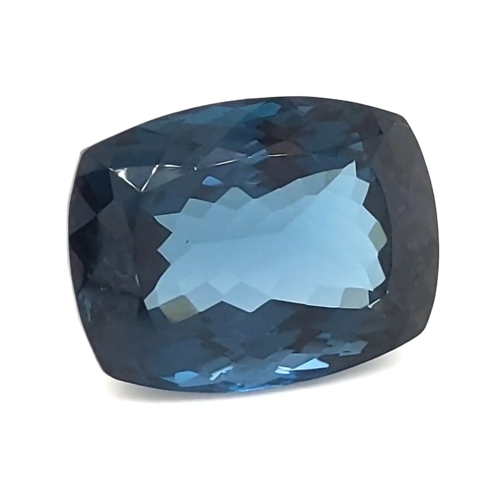 Natural London Blue Topaz Faceted | Rectangle | Size: 22x15mm