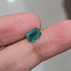 1 Pcs Natural Zambian Emerald Faceted | Rectangle | Size: 8x5mm - The LabradoriteKing