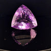 Natural Deep Color Amethyst  Faceted  | Trillion | Size: 39MM