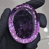 644 Cts | Natural Big Size Jumbos Lavender Amethyst Faceted | Oval | 66x52mm