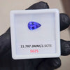 2.5Cts Certified Natural Tanzanite AAA+ Top Quality | Shape: Pear| Size: 11.7x7.3mm