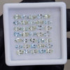 35 Pcs Natural Aquamarine and heliodor Faceted unheated | Shape: Oval| Size: 5x3mm