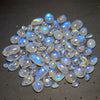 75 Pcs Natural Moonstone Cabochon | Mix Shape | Size: 4-18mm - The LabradoriteKing