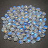 90 Pcs Natural Moonstone Cabochon | Shape: Oval | Size: 8x6mm - The LabradoriteKing