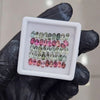 45 Pcs of Natural Tourmaline Faceted  | Oval | Size: 5x3mm - The LabradoriteKing