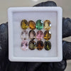 12 Pcs of Natural Tourmaline Faceted  | Oval | Size: 8x6mm