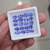 20 Pcs Natural Tanzanite Faceted  | Mix | Size: 5-8mm