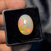 Natural Ethiopian Opal Cabochon | Oval| Size: 22x16mm