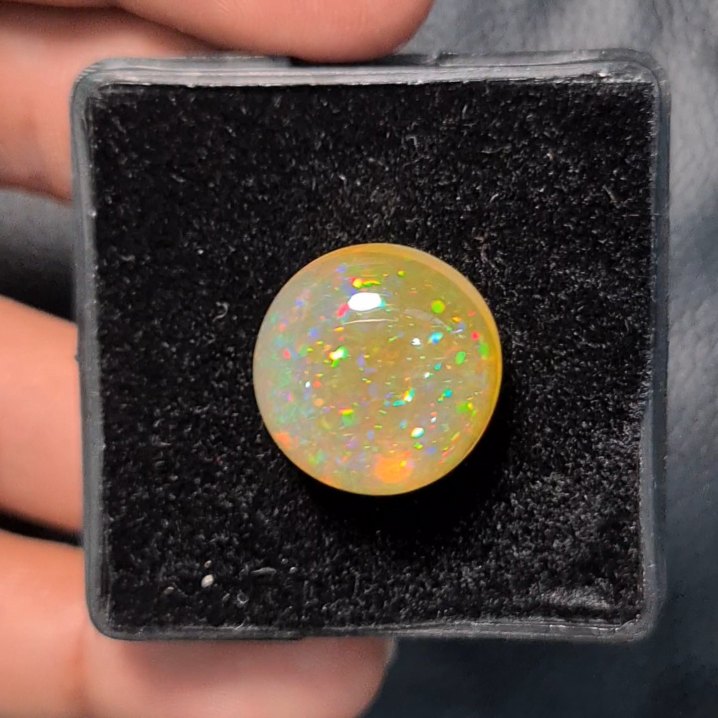 Natural Ethiopian Opal Cabochon | Round| Size: 16mm