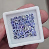 44 Pcs Of Natural Unheated Tanzanite Faceted | Shape: Mix | Size: 3-6mm